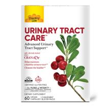 Suplemento Country Life Urinary Tract Care 60 cápsulas veganas
