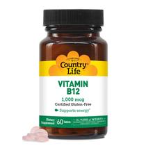 Suplemento Country Life Vitamina B12 1000mcg sublingual 60 comprimidos