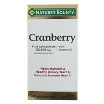 Suplemento Cranberry Nature's Bounty - 60 Cápsulas Gelatinosas (3 Pacotes) Suplemento Cranberry Nature's Bounty - 60 Cápsulas Gelatinosas (3 Pacotes)