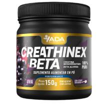 Suplemento Creathinex Beta 150g Creatina Monohidratada Sabor Uva Alanina Massa Muscular Pré Treino