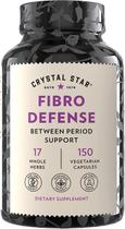 Suplemento Crystal Star Fibro Defense - 150 Cápsulas para Mulheres
