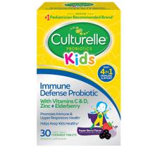 Suplemento Culturelle Immune Defense Probiótico Kids 3+ 30 comprimidos para mastigar