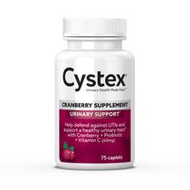 Suplemento Cystex Cranberry - Saúde do Trato Urinário - 75 Cápsulas Suplemento Cystex Cranberry - Saúde do Trato Urinário - 75 Cápsulas