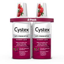 Suplemento Cystex para infecção do trato urinário Cranberry 225mL 2Pk Suplemento Cystex para infecção do trato urinário Cranberry 225mL 2Pk