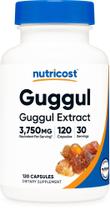 Suplemento de 3750 mg de extrato Nutricost Guggul 120 cápsulas