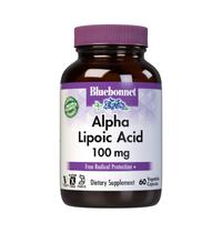 Suplemento de ácido alfa lipóico BlueBonnet 100mg 60 cápsulas Suplemento de ácido alfa lipóico BlueBonnet 100mg 60 cápsulas
