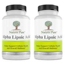 Suplemento de ácido alfa lipóico puro da Simply Natures 600 mg x240 Suplemento de ácido alfa lipóico puro da Simply Natures 600 mg x240