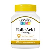 Suplemento de Ácido Fólico (Vitamina B9) - 400mcg