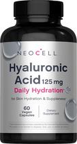 Suplemento de ácido hialurônico Neocell 120 mg 60 cápsulas