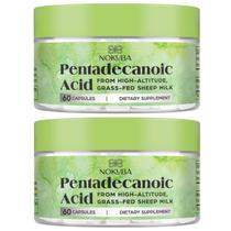 Suplemento de ácido pentadecanóico Nokuba 300mg 120 cápsulas Suplemento de ácido pentadecanóico Nokuba 300mg 120 cápsulas
