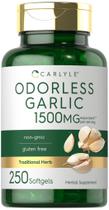 Suplemento de Alho Inodoro Carlyle - 1500mg, 250 Cápsulas