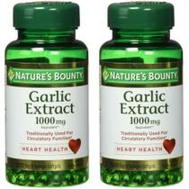 Suplemento de Alho Nature's Bounty 1000mg - Cápsulas Gelatinosas