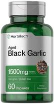 Suplemento de Alho Preto Horbäach - 1500mg (60 Cápsulas) Suplemento de Alho Preto Horbäach - 1500mg (60 Cápsulas)
