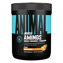 Suplemento de aminoácidos em suco de animais com 6 g de matriz BCAA/EAA - laranja