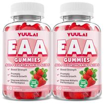 Suplemento de aminoácidos essenciais YUULAI EAA Gummies 120 unidades Suplemento de aminoácidos essenciais YUULAI EAA Gummies 120 unidades