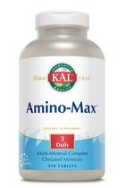 Suplemento de aminoácidos KAL Amino Max com 250 comprimidos multiminerais