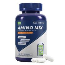 Suplemento de aminoácidos Vicwell 90 cápsulas para recuperação muscular