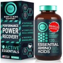 Suplemento de aminoácidos Wild Fuel Essential 3000 mg 120 cápsulas