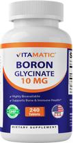 Suplemento de Boro Quelatado 10mg - 240 Comprimidos