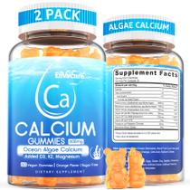 Suplemento de cálcio EnvyCure Gummies 600 mg para mulheres, pacote com 2 Suplemento de cálcio EnvyCure Gummies 600 mg para mulheres, pacote com 2