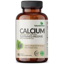Suplemento de cálcio Futurebiotics 1200 mg com vitamina D3 1000 IU