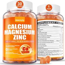 Suplemento de cálcio Maennyliy 1200 mg com gomas de vitamina D3