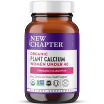 Suplemento de cálcio New Chapter Organic Plant Women 40+ Suplemento de cálcio New Chapter Organic Plant Women 40+