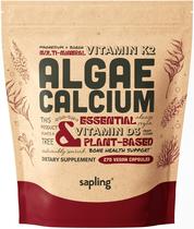 Suplemento de cálcio Sapling Whole Food com vitamina K2 e D3