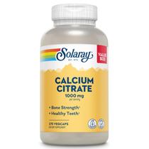 Suplemento de cálcio SOLARAY Complexo de citrato de cálcio 1000 mg Suplemento de cálcio SOLARAY Complexo de citrato de cálcio 1000 mg