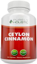 Suplemento de canela Purely Holistic Ceylon 1500 mg 150 cápsulas Suplemento de canela Purely Holistic Ceylon 1500 mg 150 cápsulas