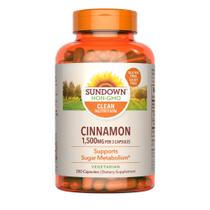Suplemento de Canela Sundown - 1000mg, 200 Cápsulas