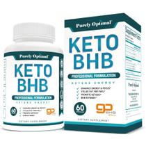 Suplemento de Cetonas Exógenas Purely Optimal Keto BHB - 60 Cápsulas Suplemento de Cetonas Exógenas Purely Optimal Keto BHB - 60 Cápsulas