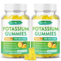 Suplemento de citrato de potássio Gummies MEENCD 1000 mg 120 unidades