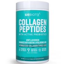 Suplemento de colágeno em pó GOBIOTIX com probióticos 330g