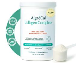 Suplemento de colágeno hidrolisado ALGAECAL completo com 30 porções