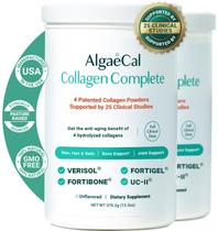 Suplemento de colágeno hidrolisado ALGAECAL completo com 60 porções Suplemento de colágeno hidrolisado ALGAECAL completo com 60 porções