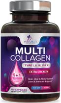 Suplemento de Colágeno Hidrolisado Nature's Nutrition - 180 Cápsulas