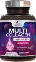 Suplemento de Colágeno Hidrolisado Nature's Nutrition - 240 Cápsulas