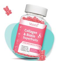 Suplemento de Colágeno Vazatisi com Biotina e Queratina - 60 Cápsulas Suplemento de Colágeno Vazatisi com Biotina e Queratina - 60 Cápsulas