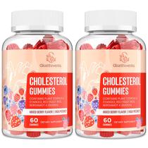 Suplemento de colesterol Gummies Glorithiventa 120 unidades