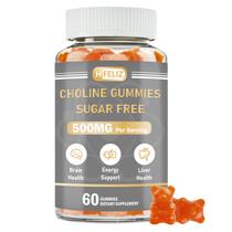 Suplemento de colina Gummies HFELIZ 500 mg de bitartrato de colina Suplemento de colina Gummies HFELIZ 500 mg de bitartrato de colina