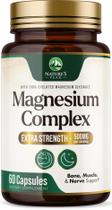 Suplemento de Complexo de Magnésio Nature's Peak 500 mg 60 Cápsulas Suplemento de Complexo de Magnésio Nature's Peak 500 mg 60 Cápsulas