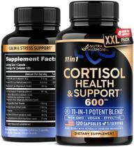 Suplemento de cortisol Nutraharmony para mulheres 120 cápsulas