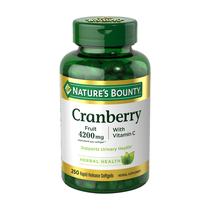 Suplemento de Cranberry com Vitamina C - 250 Cápsulas - Nature's Bounty