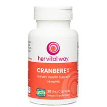 Suplemento de cranberry, sua maneira vital, Cranberex, 30 cápsulas vegetais