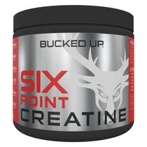 Suplemento de creatina Bucked Up Six Point para homens e mulheres Suplemento de creatina Bucked Up Six Point para homens e mulheres