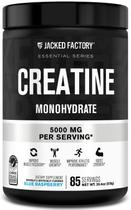 Suplemento de creatina Jacked Factory Flavored 425g de framboesa azul