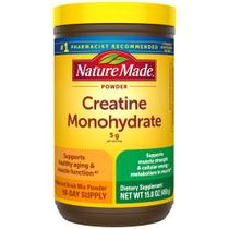 Suplemento de creatina monohidratada em pó natural 450g Suplemento de creatina monohidratada em pó natural 450g