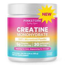 Suplemento de creatina monohidratada micronizada Pink Stork 5g
