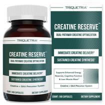 Suplemento de Creatina Triquetra Health Reserve 180 cápsulas
